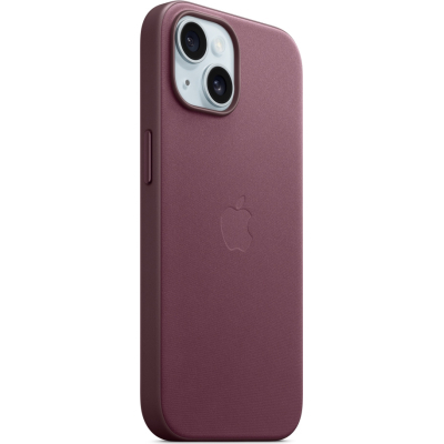 Чохол до мобільного телефона Apple iPhone 15 FineWoven Case with MagSafe Mulberry (MT3E3ZM/A)