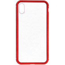 Чохол до мобільного телефона Armorstandart Magnetic Case 1 Gen. iPhone XS Max Clear/Red (ARM53391)
