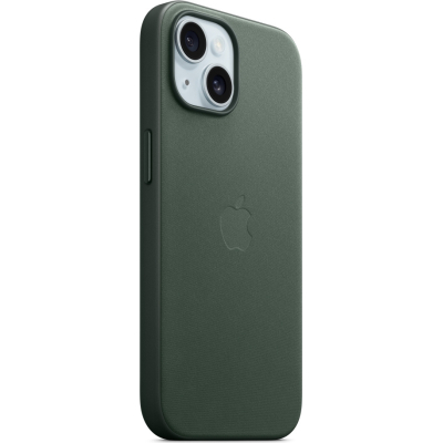 Чохол до мобільного телефона Apple iPhone 15 FineWoven Case with MagSafe Evergreen (MT3J3ZM/A)