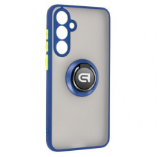 Чохол до мобільного телефона Armorstandart Frosted Matte Ring Samsung S23 FE 5G (SM-S711) Navy Blue (ARM72715)