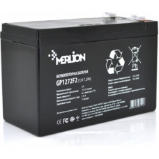 Батарея до ДБЖ Merlion 12V-7.2Ah black (GP1272F2B)