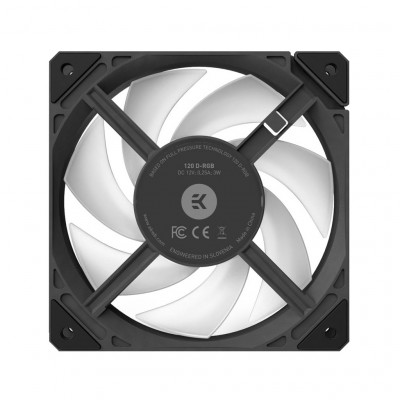 Кулер до корпусу Ekwb EK-Loop Fan FPT 120 D-RGB - Black (3831109897546)