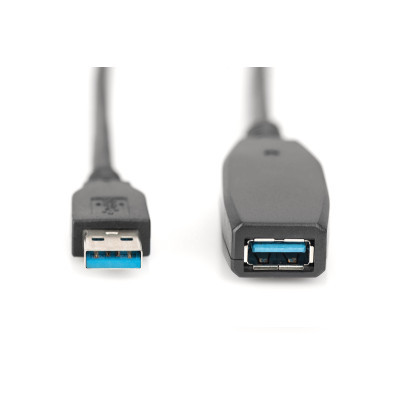 Дата кабель USB 3.0 AM/AF 10.0m Active Cable Digitus (DA-73105)