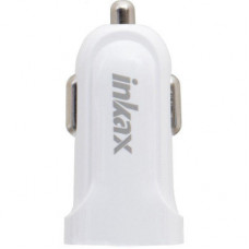 Зарядний пристрій Inkax CD-32 Car charger 1USB 2.1A White (F_72213)