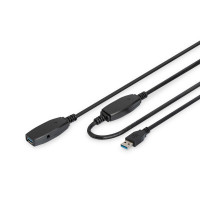 Дата кабель USB 3.0 AM/AF 5.0m Active Cable Digitus (DA-73104)