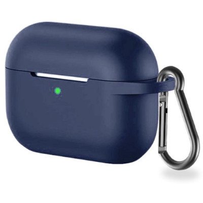 Чохол для навушників BeCover Silicon для Apple AirPods Pro Navy Blue (704483)