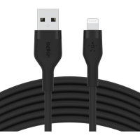 Дата кабель USB 2.0 AM to Lightning 2.0m Black Belkin (CAA008BT2MBK)