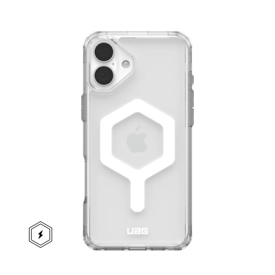 Чохол до мобільного телефона UAG iPhone 16 Plus Plyo Magsafe Ice/White (114479114341)