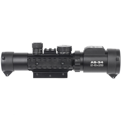 Оптичний приціл Konus KonusPRO AS-34 2-6x28 MIL-DOT IR (7170)