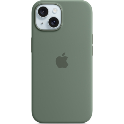 Чохол до мобільного телефона Apple iPhone 15 Silicone Case with MagSafe Cypress (MT0X3ZM/A)