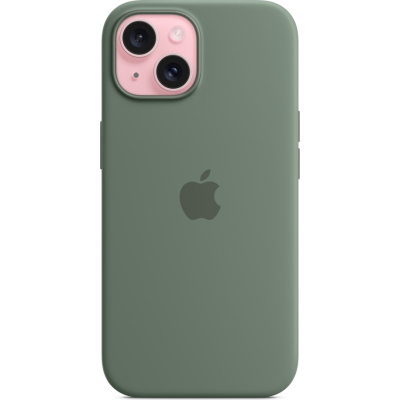 Чохол до мобільного телефона Apple iPhone 15 Silicone Case with MagSafe Cypress (MT0X3ZM/A)