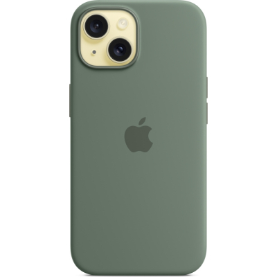 Чохол до мобільного телефона Apple iPhone 15 Silicone Case with MagSafe Cypress (MT0X3ZM/A)