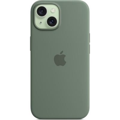 Чохол до мобільного телефона Apple iPhone 15 Silicone Case with MagSafe Cypress (MT0X3ZM/A)