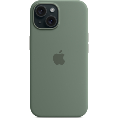Чохол до мобільного телефона Apple iPhone 15 Silicone Case with MagSafe Cypress (MT0X3ZM/A)