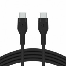 Дата кабель USB-C to USB-C 3.0m 60W Black Belkin (CAB009BT3MBK)
