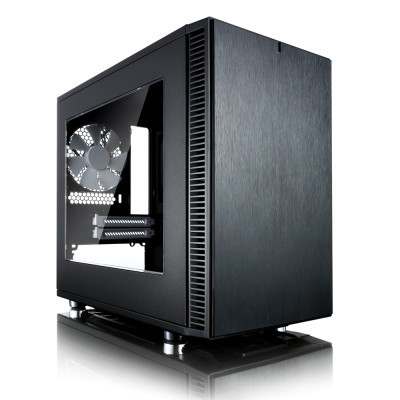 Корпус Fractal Design Nano S Window (FD-CA-DEF-NANO-S-BK-W)