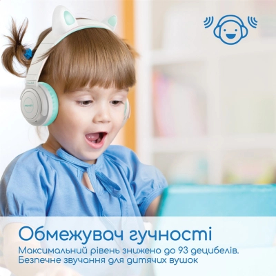Навушники Promate Panda Aqua (panda.aqua)