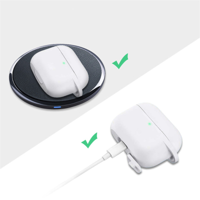 Чохол для навушників BeCover Silicon для Apple AirPods Pro White (704491)