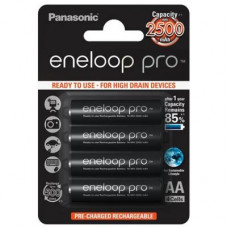 Акумулятор Panasonic Eneloop Pro AA 2500mAh NI-MH * 4 (BK-3HCDE/4BE)