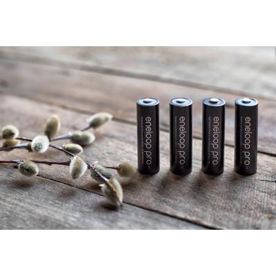 Акумулятор Panasonic Eneloop Pro AA 2500mAh NI-MH * 4 (BK-3HCDE/4BE)