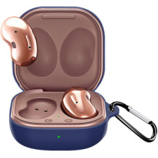 Чохол для навушників BeCover Silicon для Samsung Galaxy Buds 2 / Buds Live / Buds Pro Deep Blue (705407)