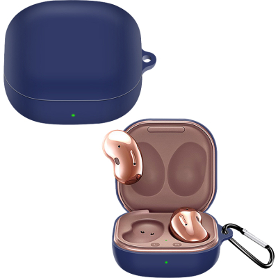 Чохол для навушників BeCover Silicon для Samsung Galaxy Buds 2 / Buds Live / Buds Pro Deep Blue (705407)