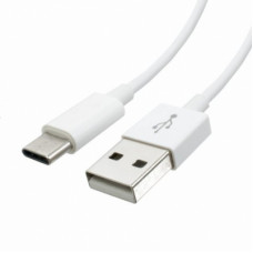 Дата кабель USB 2.0 AM to Type-C 1.0m white OEM Atcom (C001)