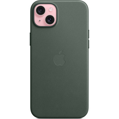 Чохол до мобільного телефона Apple iPhone 15 Plus FineWoven Case with MagSafe Evergreen (MT4F3ZM/A)