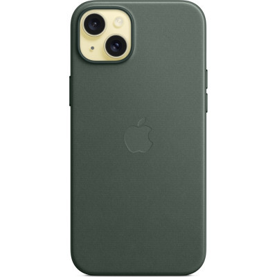 Чохол до мобільного телефона Apple iPhone 15 Plus FineWoven Case with MagSafe Evergreen (MT4F3ZM/A)