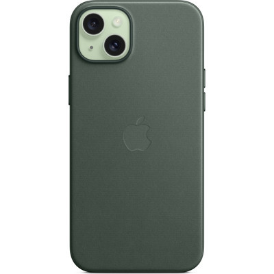 Чохол до мобільного телефона Apple iPhone 15 Plus FineWoven Case with MagSafe Evergreen (MT4F3ZM/A)
