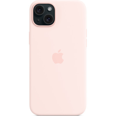 Чохол до мобільного телефона Apple iPhone 15 Plus Silicone Case with MagSafe Light Pink (MT143ZM/A)