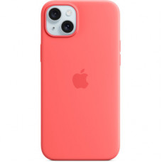 Чохол до мобільного телефона Apple iPhone 15 Plus Silicone Case with MagSafe Guava (MT163ZM/A)