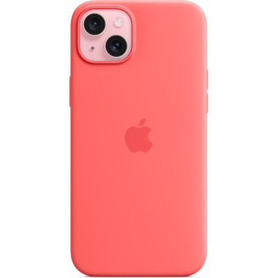 Чохол до мобільного телефона Apple iPhone 15 Plus Silicone Case with MagSafe Guava (MT163ZM/A)