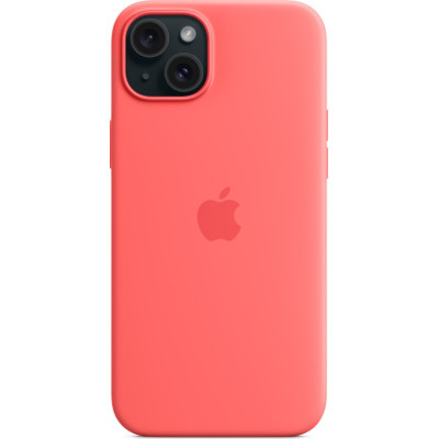 Чохол до мобільного телефона Apple iPhone 15 Plus Silicone Case with MagSafe Guava (MT163ZM/A)