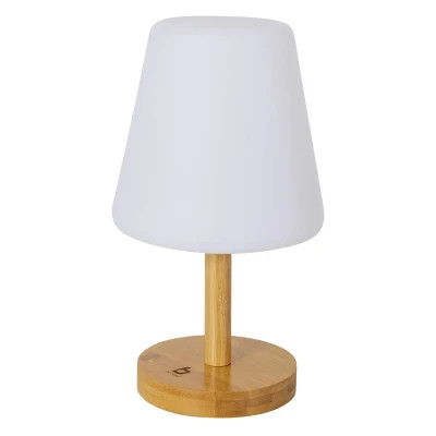 Ліхтар Bo-Camp Cambridge Rechargeable 200 Lumen Bamboo/White (5818792)