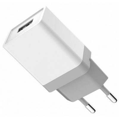 Зарядний пристрій Golf GF-U1 Travel charger + Lightning cable 1USB 1A White (F_45775)