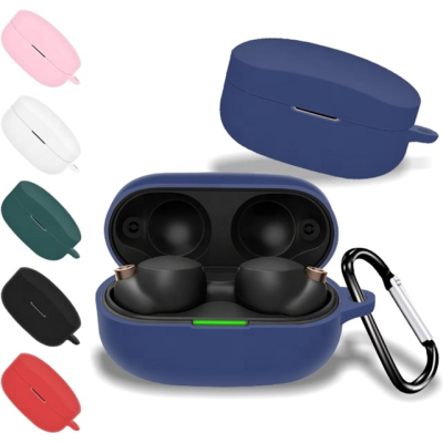 Чохол для навушників BeCover Silicon для Sony WF-1000XM4 Deep Blue (707190)
