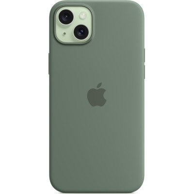 Чохол до мобільного телефона Apple iPhone 15 Plus Silicone Case with MagSafe Cypress (MT183ZM/A)