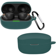 Чохол для навушників BeCover Silicon для Sony WF-1000XM4 Deep Green (707191)