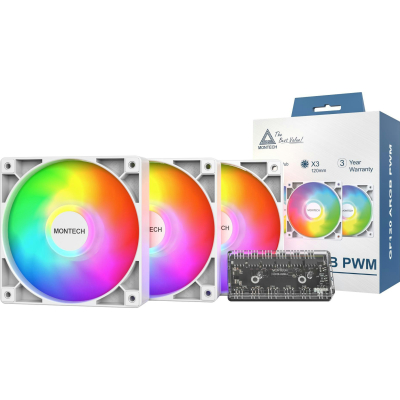 Кулер до корпусу MONTECH GF120 PWM (W31)