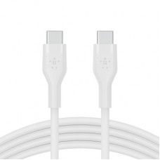 Дата кабель USB-С to USB-C 2.0m white Belkin (CAB009BT2MWH)