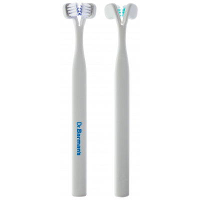 Зубна щітка Dr. Barman's Superbrush Special 2 Спеціальна Біла Екстра-м'яка (7032572324393)