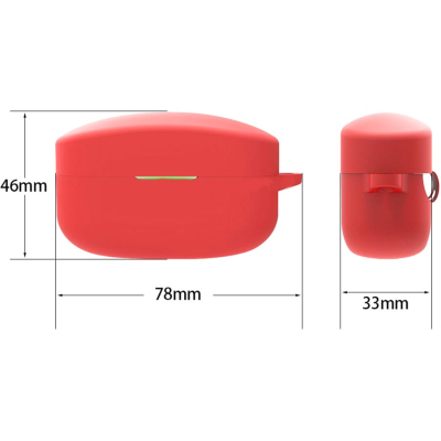 Чохол для навушників BeCover Silicon для Sony WF-1000XM4 Red (707193)