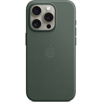 Чохол до мобільного телефона Apple iPhone 15 Pro FineWoven Case with MagSafe Evergreen (MT4U3ZM/A)
