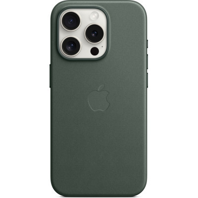 Чохол до мобільного телефона Apple iPhone 15 Pro FineWoven Case with MagSafe Evergreen (MT4U3ZM/A)