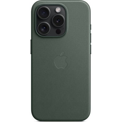 Чохол до мобільного телефона Apple iPhone 15 Pro FineWoven Case with MagSafe Evergreen (MT4U3ZM/A)