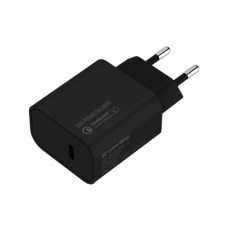 Зарядний пристрій ColorWay Power Delivery Port USB Type-C (20W) V2 black (CW-CHS026PD-BK)