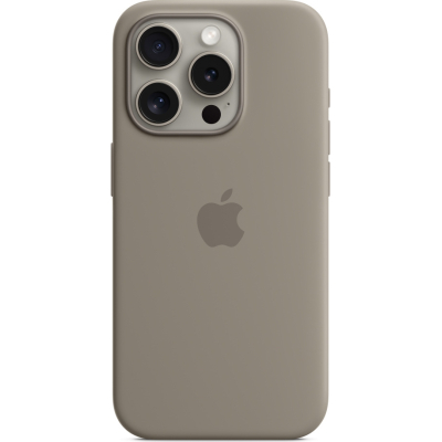 Чохол до мобільного телефона Apple iPhone 15 Pro Silicone Case with MagSafe Clay (MT1E3ZM/A)