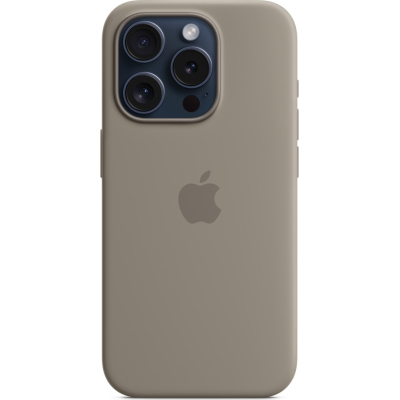 Чохол до мобільного телефона Apple iPhone 15 Pro Silicone Case with MagSafe Clay (MT1E3ZM/A)