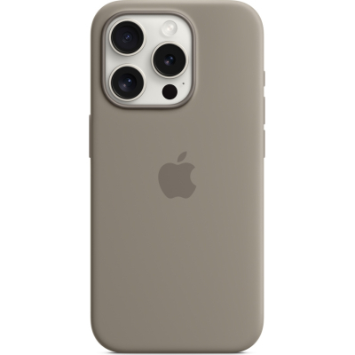Чохол до мобільного телефона Apple iPhone 15 Pro Silicone Case with MagSafe Clay (MT1E3ZM/A)